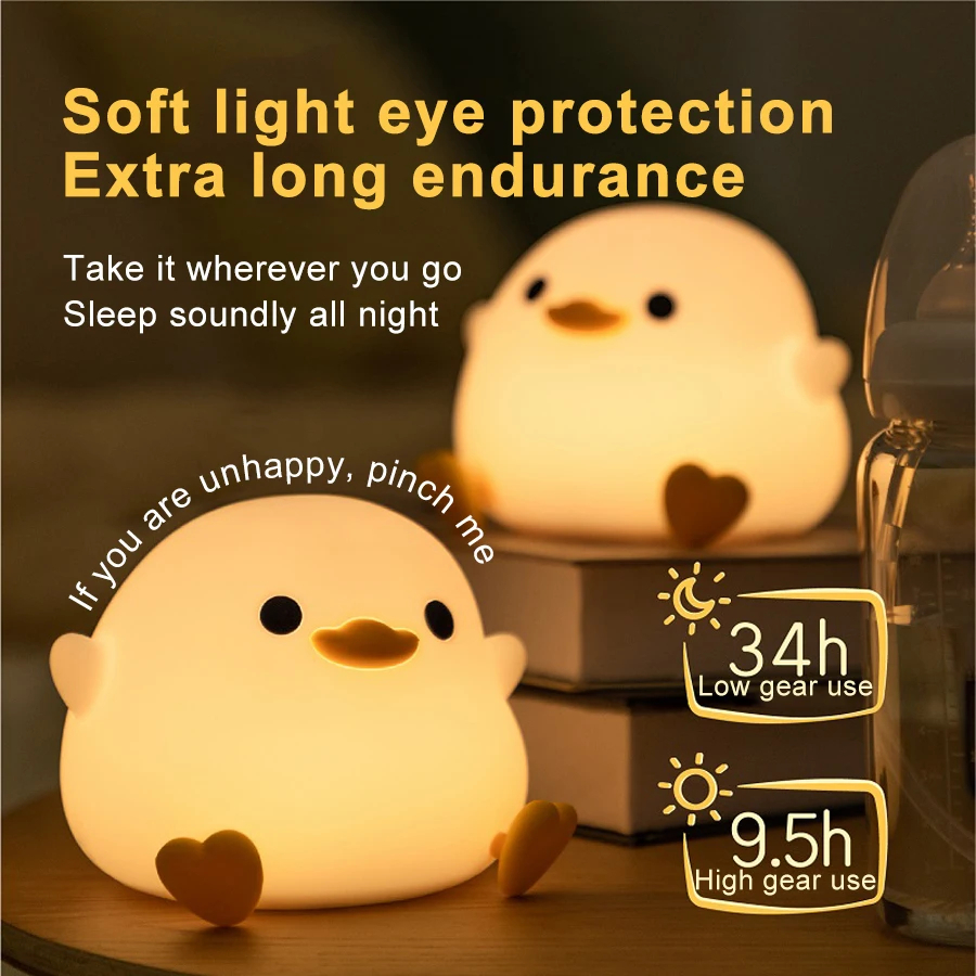 Cute Night Light – Soft Glow for Kids’ Room & Bedtime