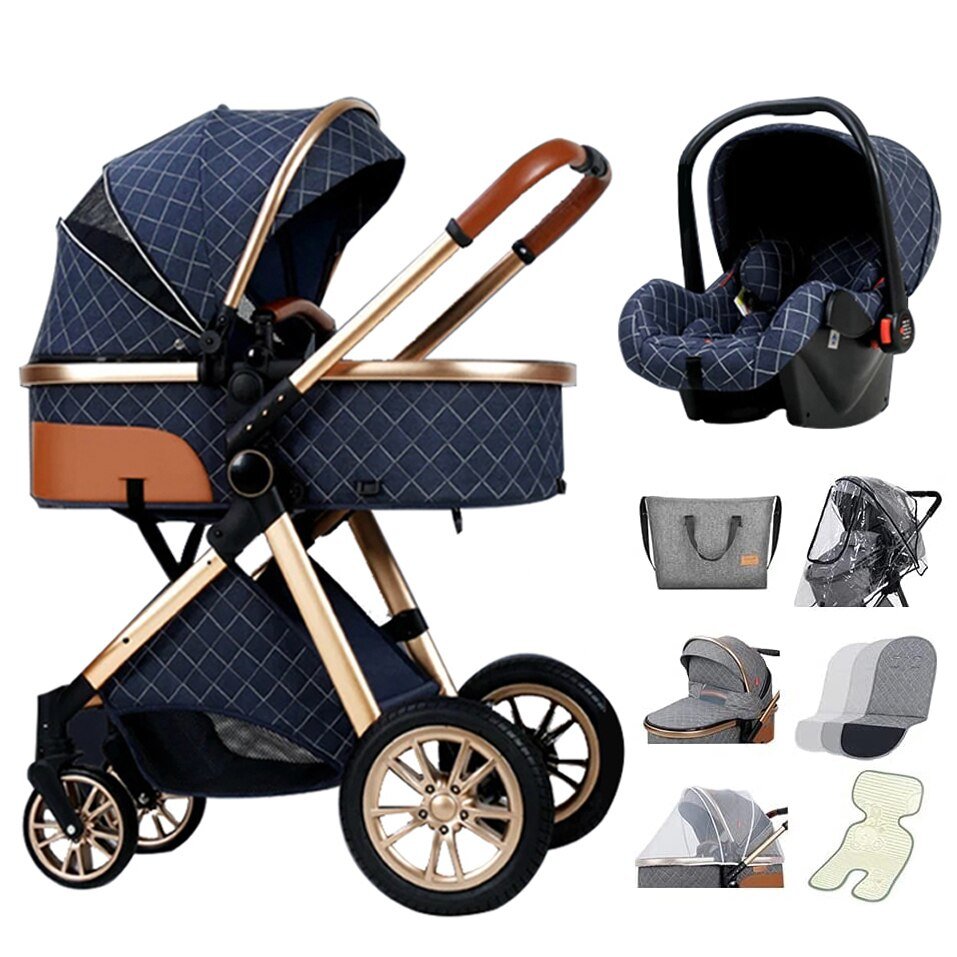 3 in 1 baby stroller - TinyMums