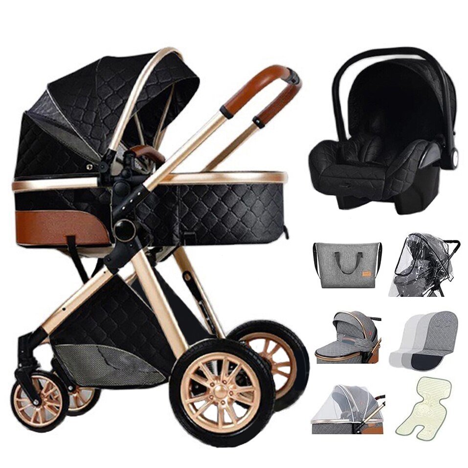 3 in 1 baby stroller - TinyMums