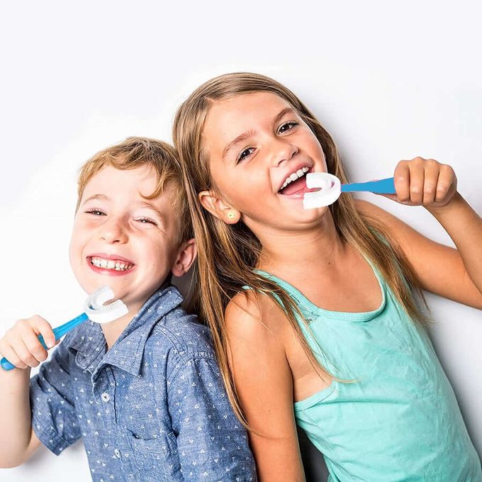 U-Shaped Toothbrush for Kids