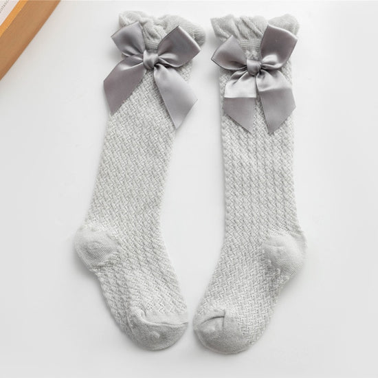 -Chaussettes hautes papillon pour bébé fille