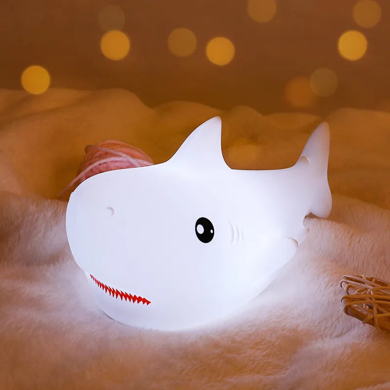 Cute Water Drop Night Light – Soft & Calming for Kids