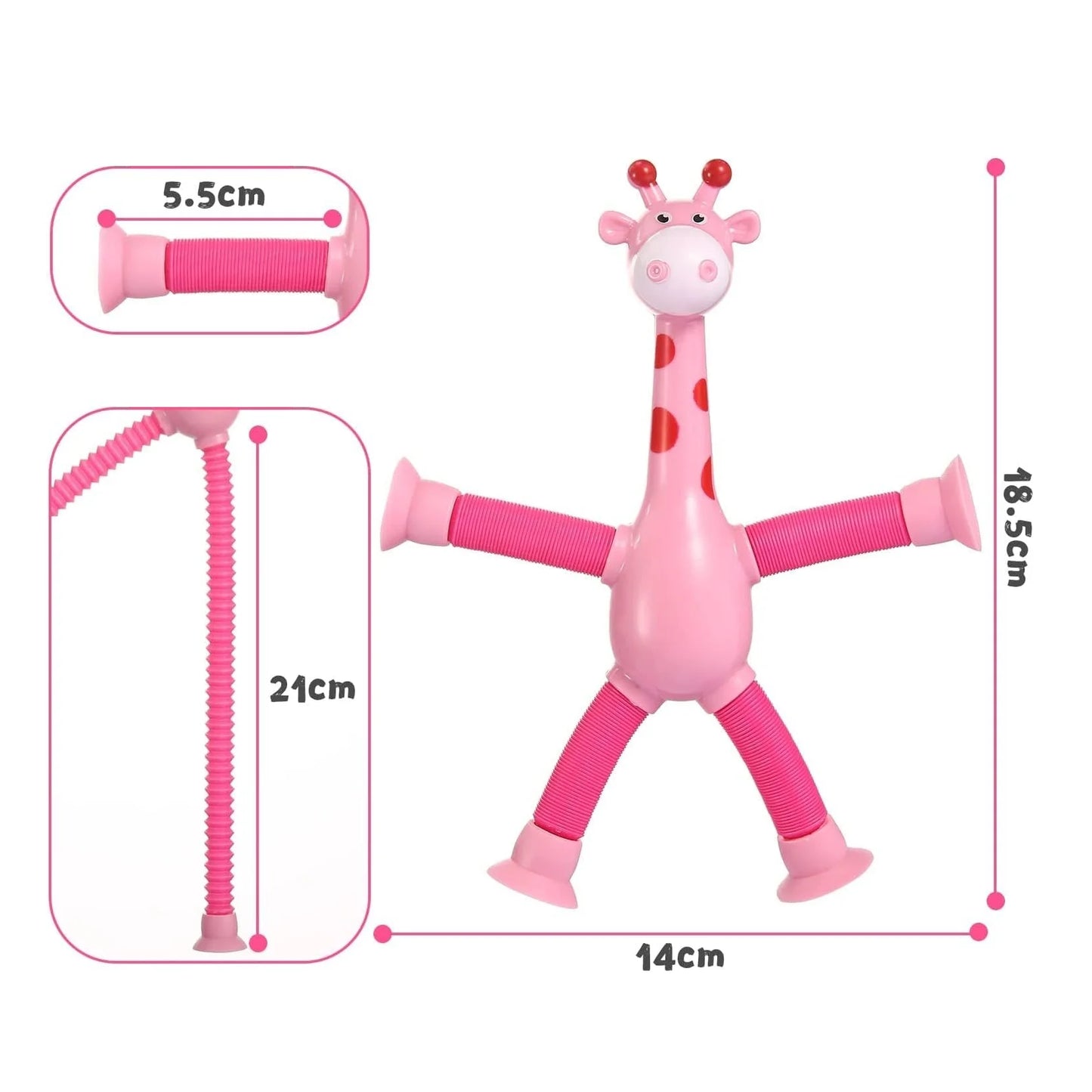 Telescopic Toy with Suction Cup