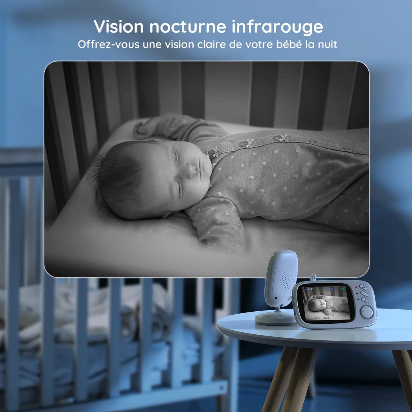 Moniteur vidéo pour bébé