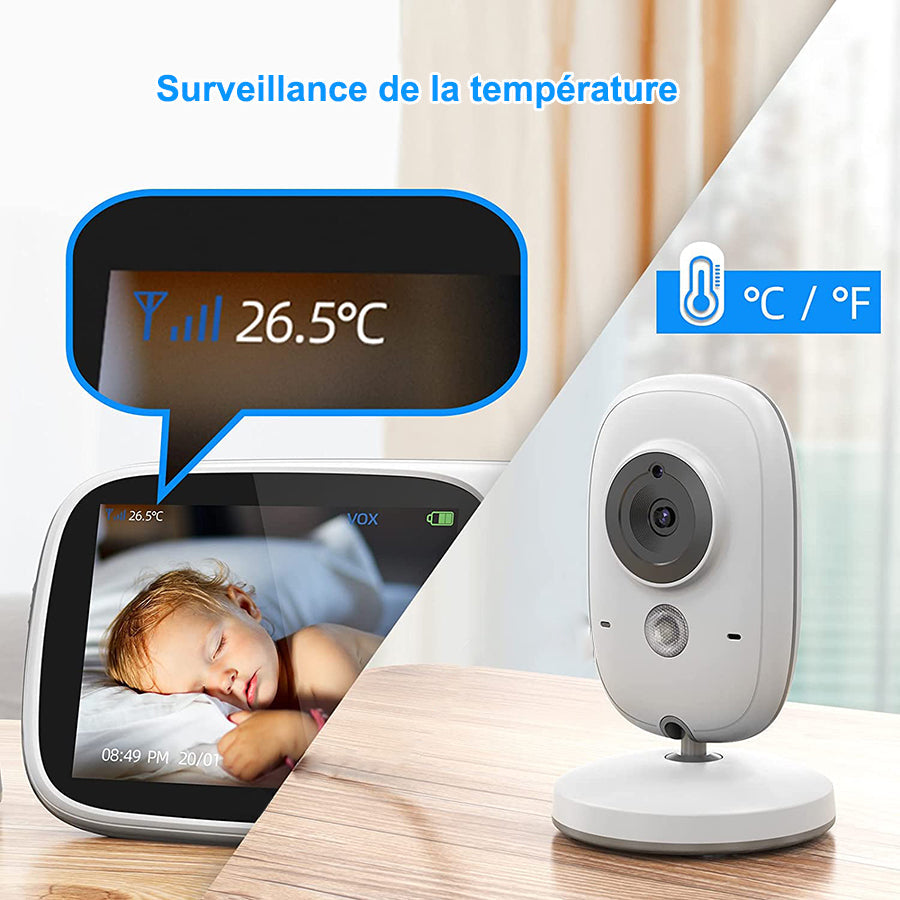 Moniteur vidéo pour bébé