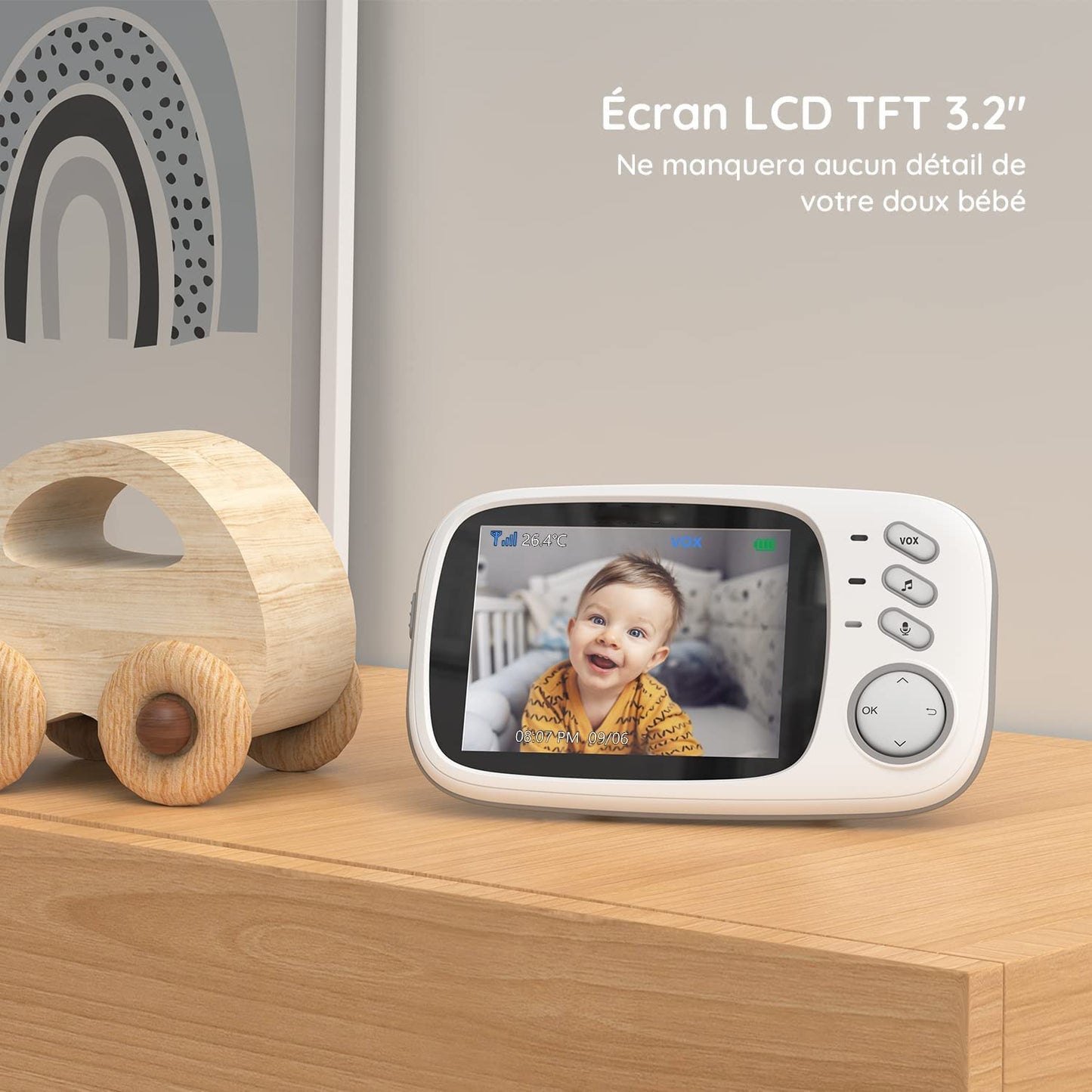 Moniteur vidéo pour bébé