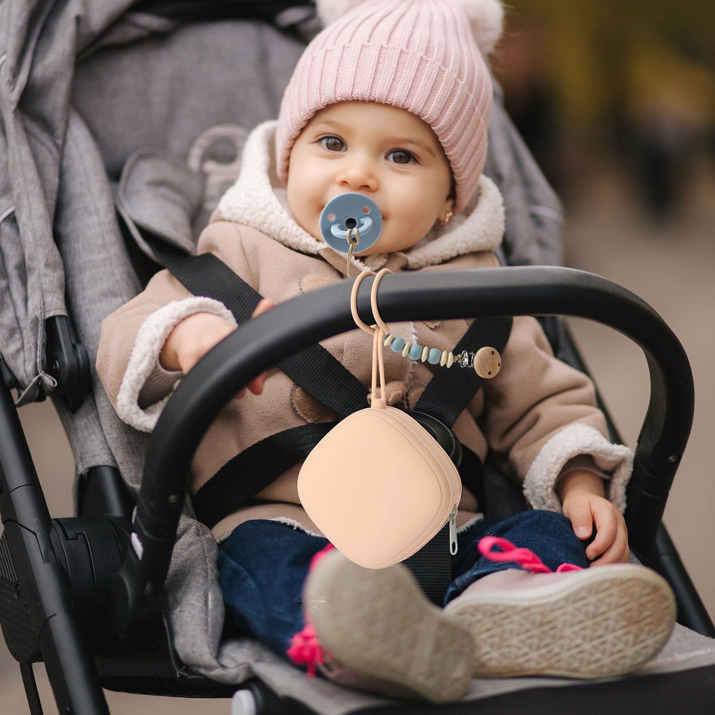 Porte-nourriture pour bébé avec fermeture éclair