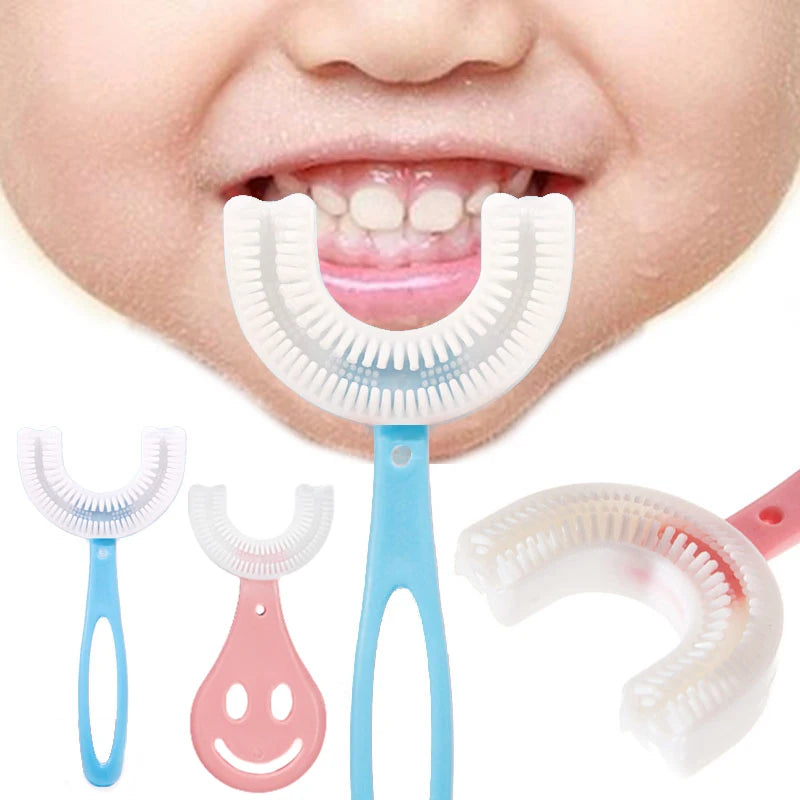 U-Shaped Toothbrush for Kids