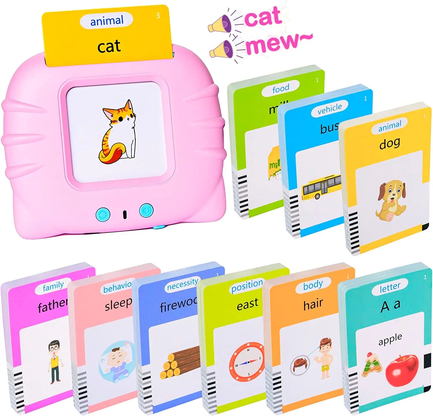 EDUCATIONAL CARD READER | AUDIO LEARNING TOYS