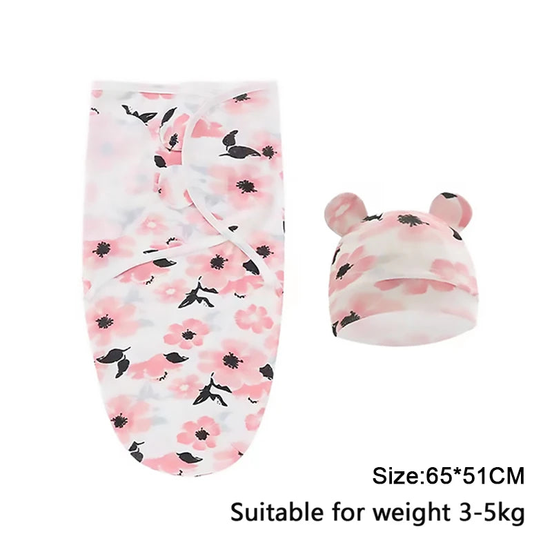 BABY SLEEPING BAG WITH BONNET | TINYMUMS™