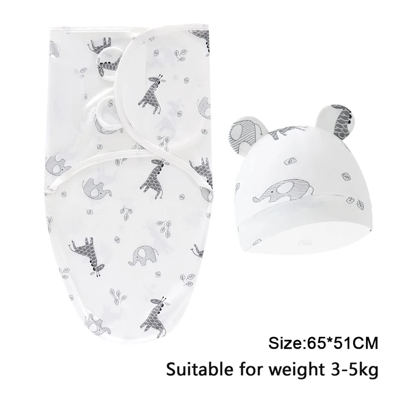 BABY SLEEPING BAG WITH BONNET | TINYMUMS™