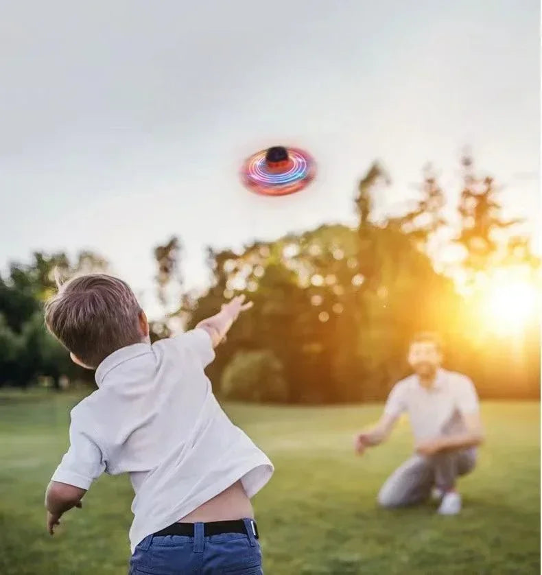 Spinner lumineux en forme d'OVNI