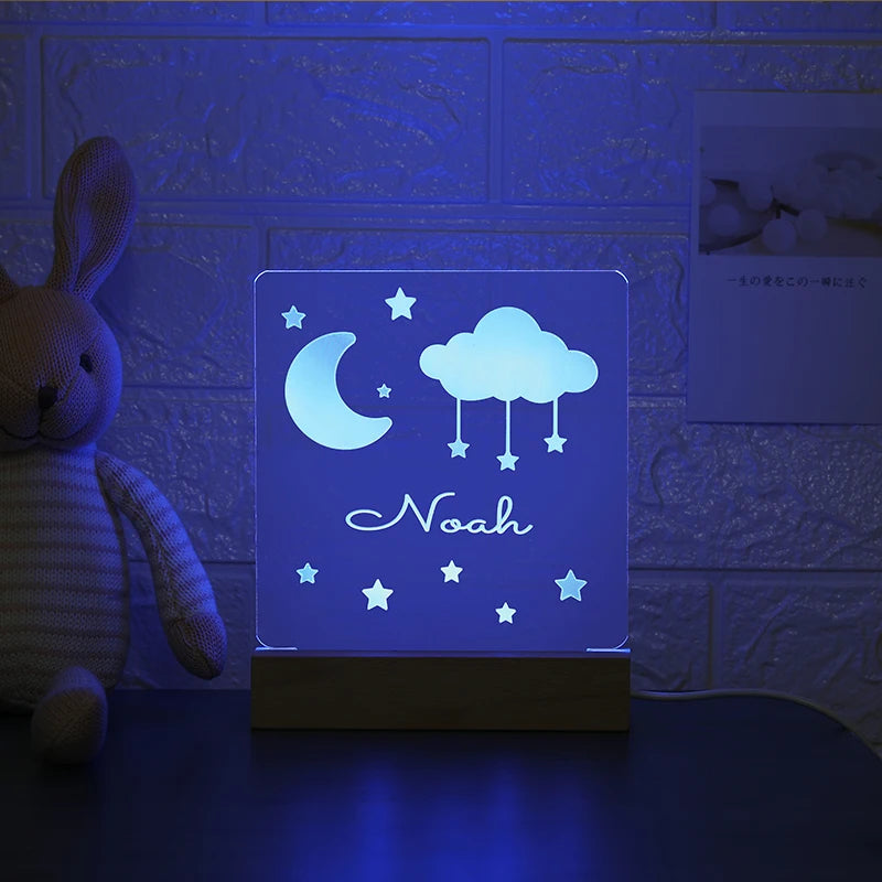 Personalized Name Night Light