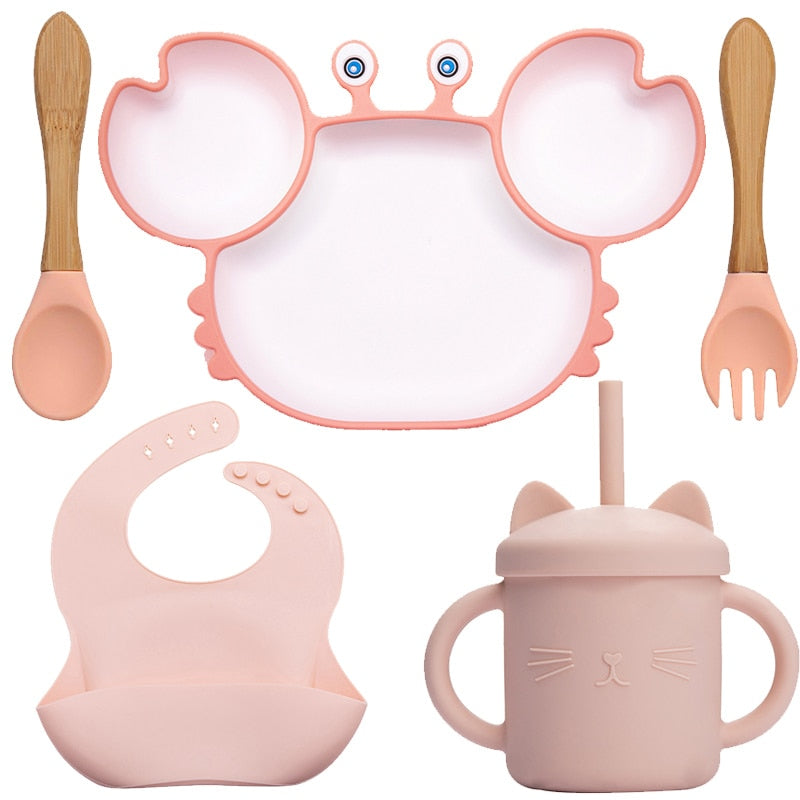 Crab Shaped Baby Meal Kit – Fun & Practical Feeding Set