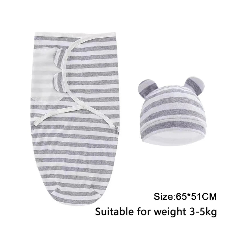 BABY SLEEPING BAG WITH BONNET | TINYMUMS™