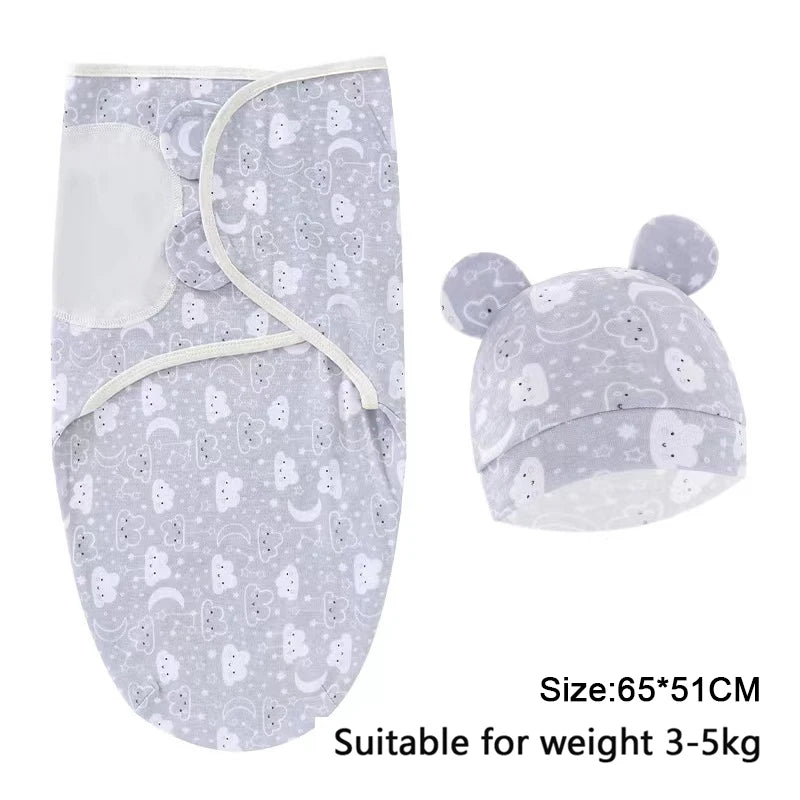 BABY SLEEPING BAG WITH BONNET | TINYMUMS™