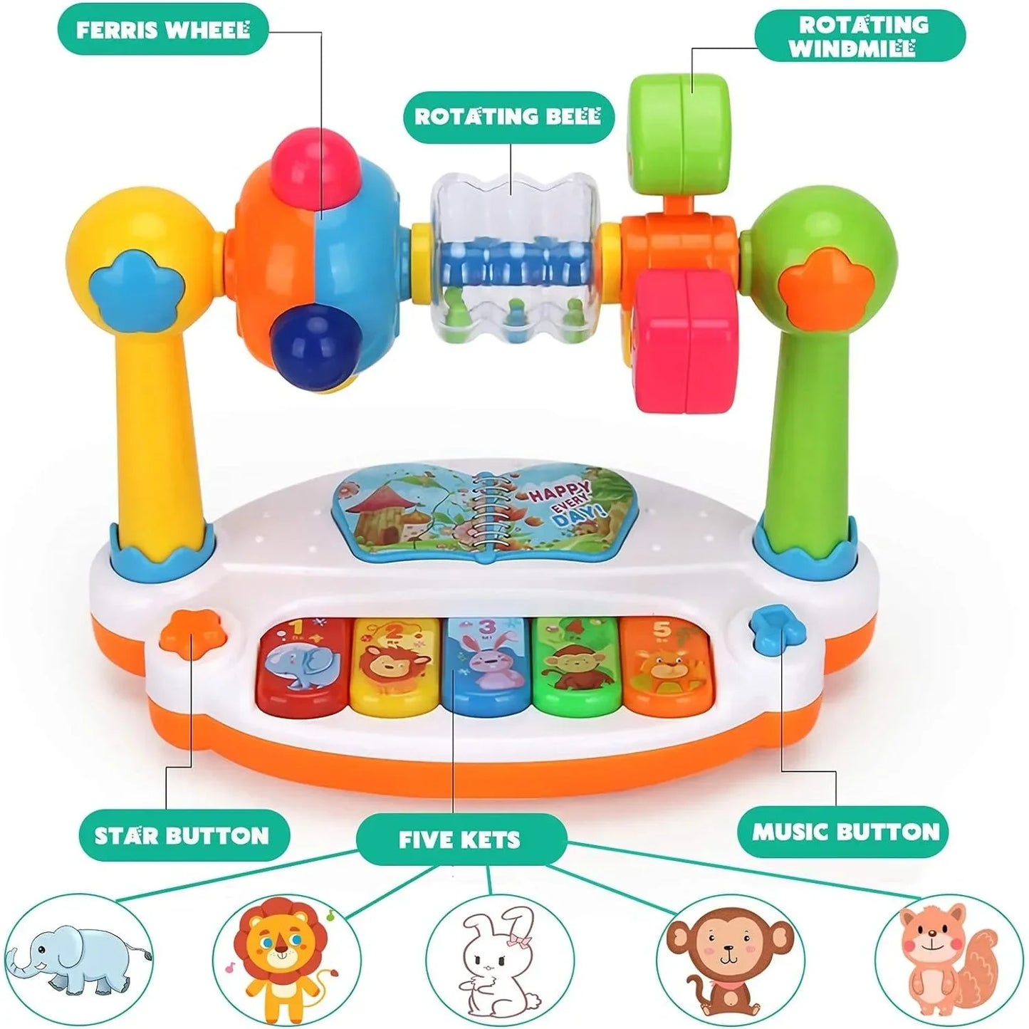 MUSICAL PIANO TOY | MUSITOY™