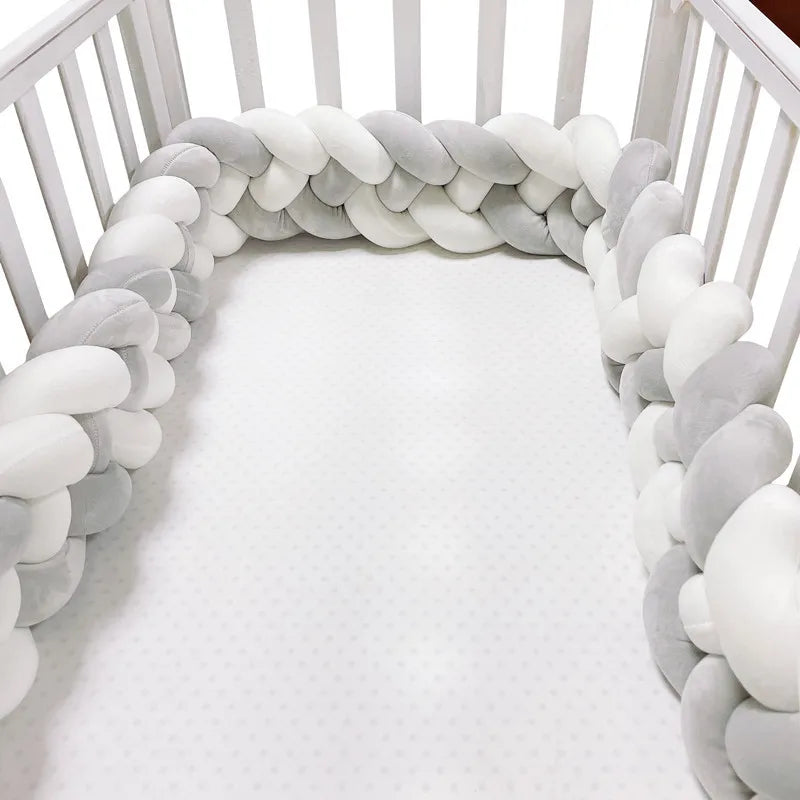 BRAIDED BABY BED BUMPER | BRAIDMAN™