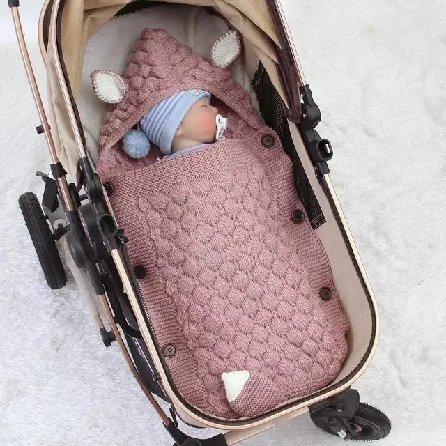 KNITTING STROLLER FOOTMUFF | KNITCOON™