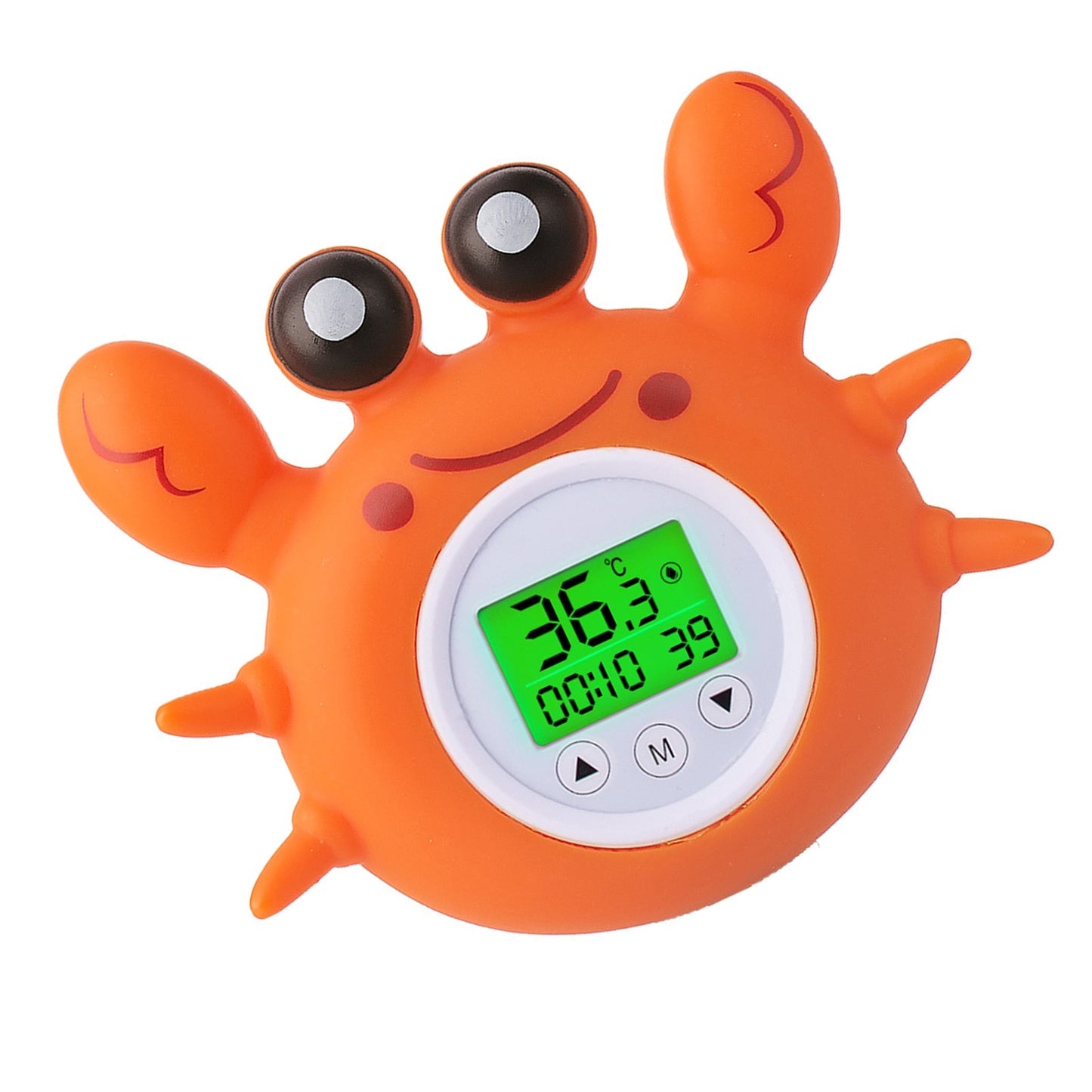 Crab Shaped Baby Bath Thermometer – Safe & Fun Bath Time