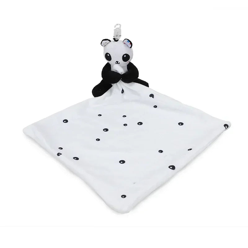 PERSONALIZED ANIMAL PATTERNED BABY BLANKET PLUSH | NAMYPLUSH™