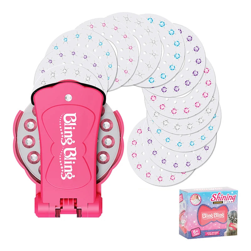 DIAMOND STAPLER BEAUTY TOY AND DECORATION FOR GIRL | BLINGERT™ KIT