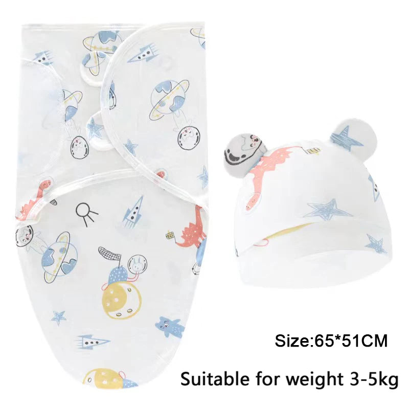 BABY SLEEPING BAG WITH BONNET | TINYMUMS™