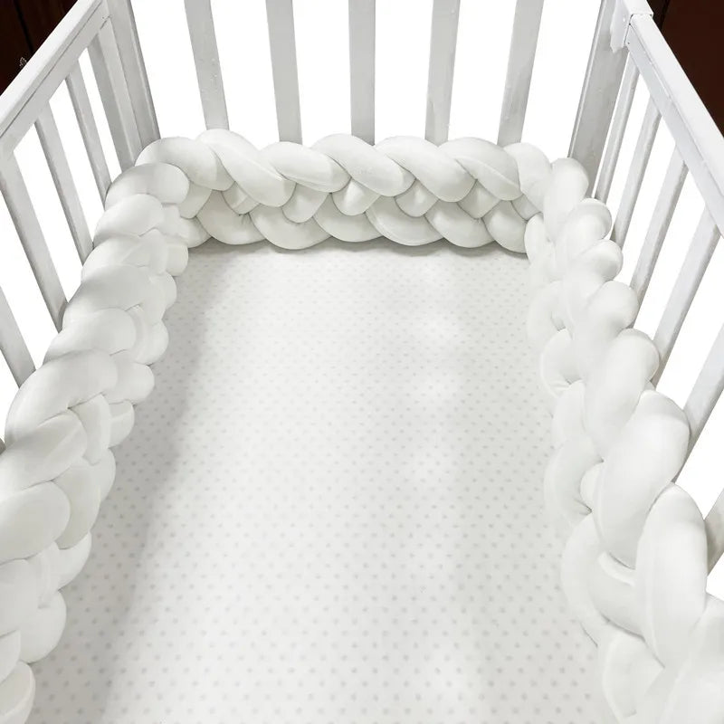 BRAIDED BABY BED BUMPER | BRAIDMAN™