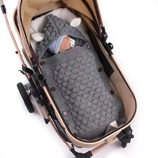 KNITTING STROLLER FOOTMUFF | KNITCOON™