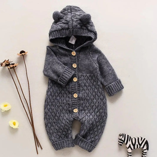 HOODED ROMPER | PRETTY BEAR™