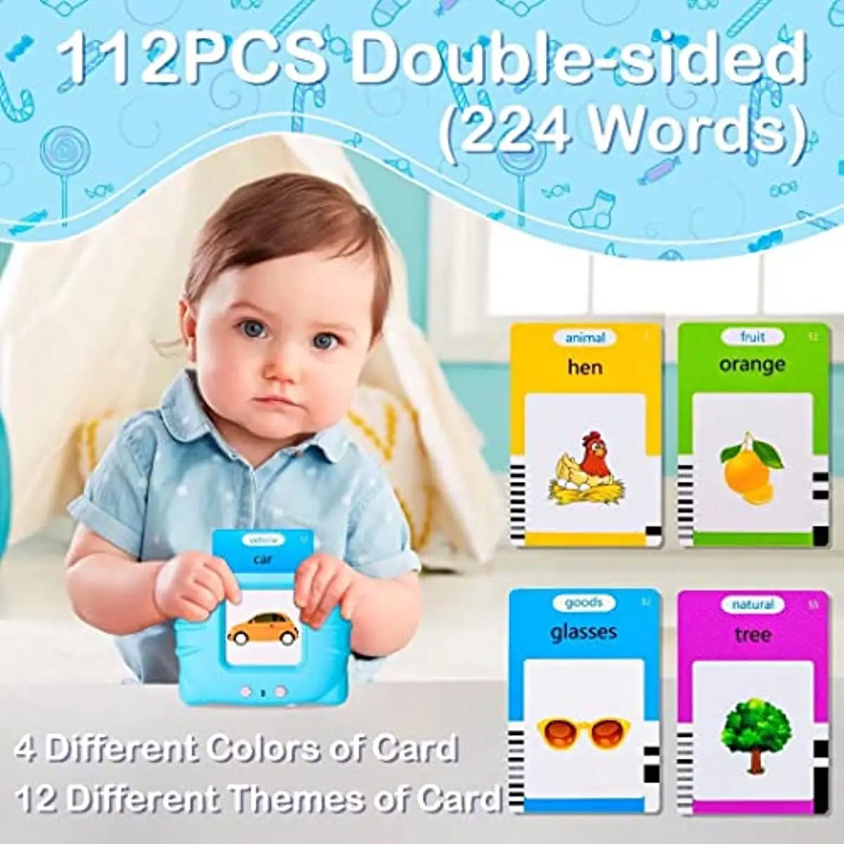 EDUCATIONAL CARD READER | AUDIO LEARNING TOYS