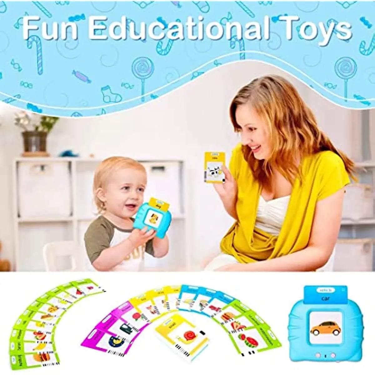 EDUCATIONAL CARD READER | AUDIO LEARNING TOYS