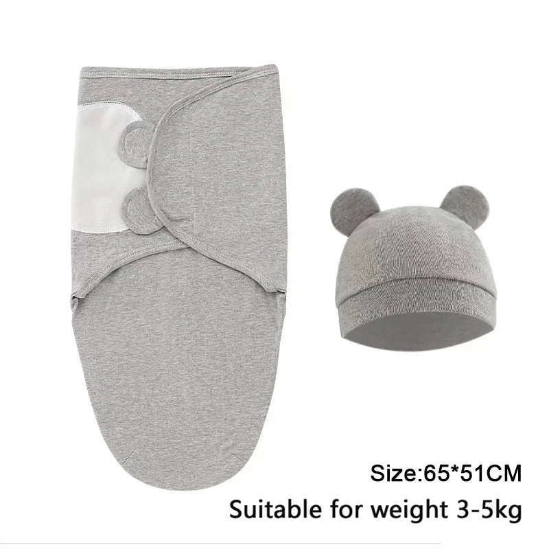 BABY SLEEPING BAG WITH BONNET | TINYMUMS™