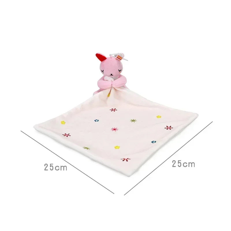 PERSONALIZED ANIMAL PATTERNED BABY BLANKET PLUSH | NAMYPLUSH™