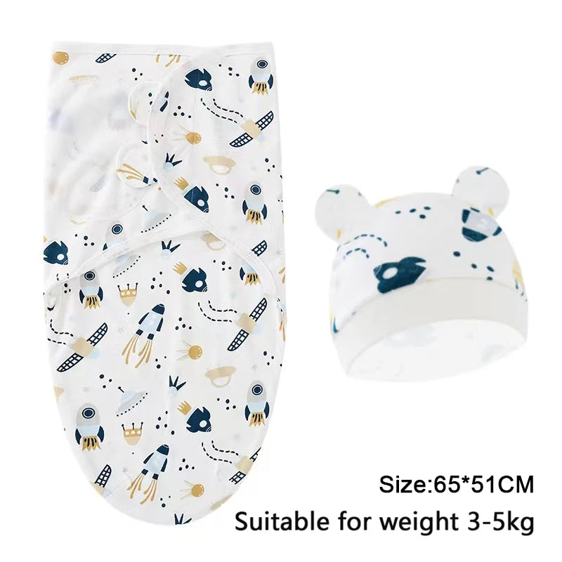 BABY SLEEPING BAG WITH BONNET | TINYMUMS™