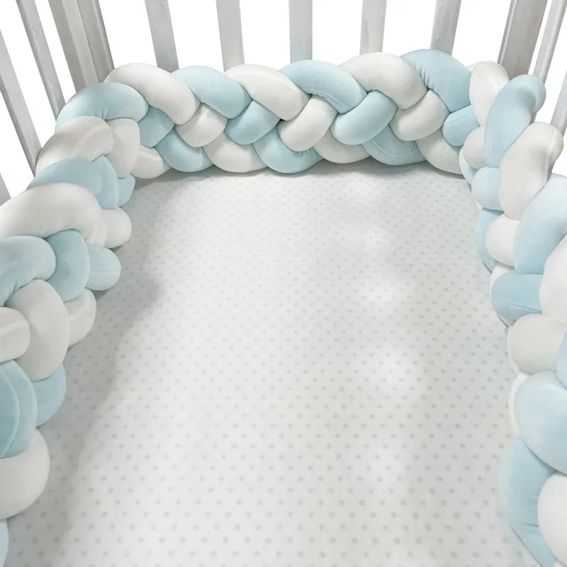 BRAIDED BABY BED BUMPER | BRAIDMAN™