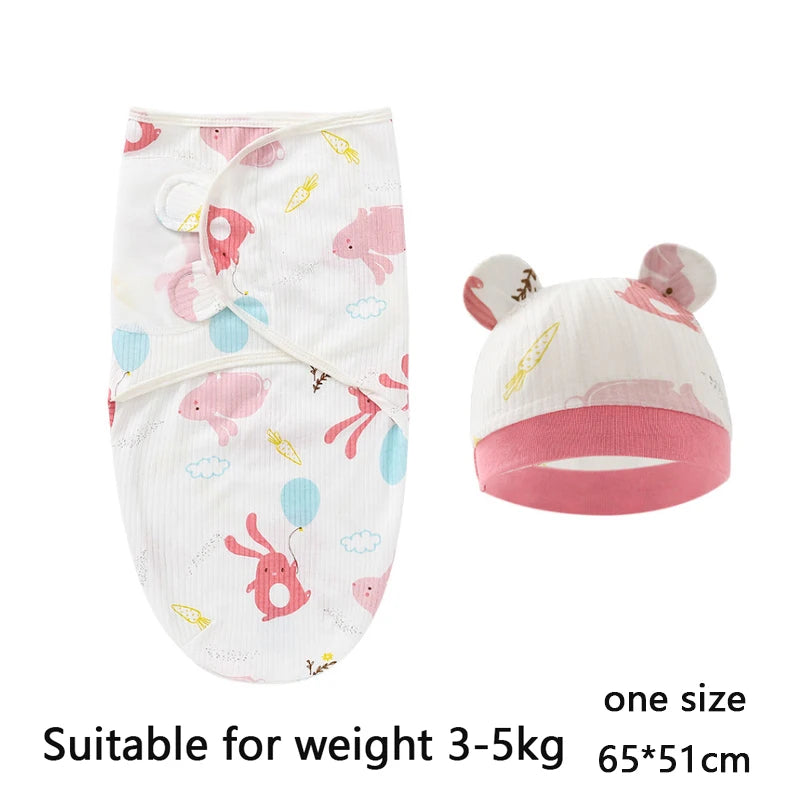 BABY SLEEPING BAG WITH BONNET | TINYMUMS™