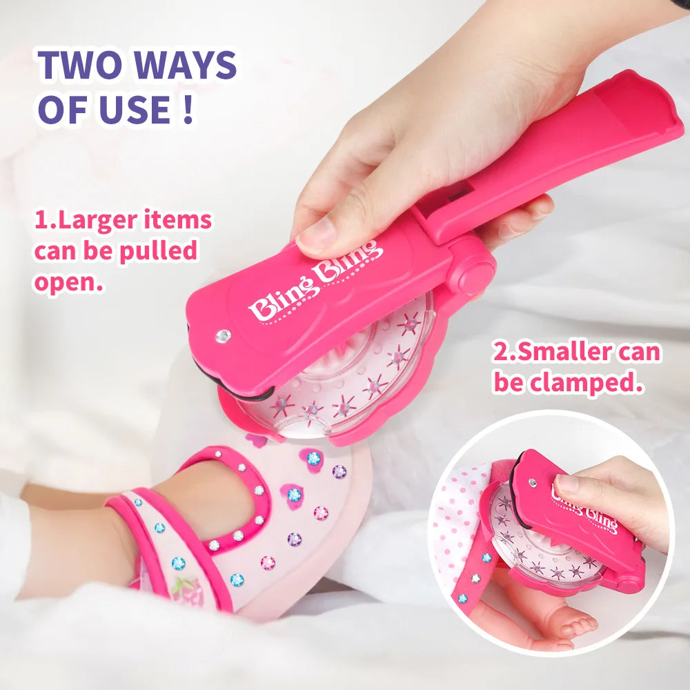 DIAMOND STAPLER BEAUTY TOY AND DECORATION FOR GIRL | BLINGERT™ KIT