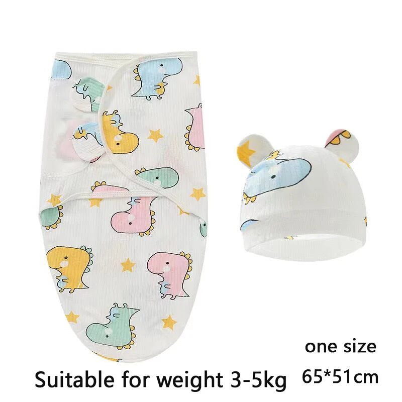 BABY SLEEPING BAG WITH BONNET | TINYMUMS™