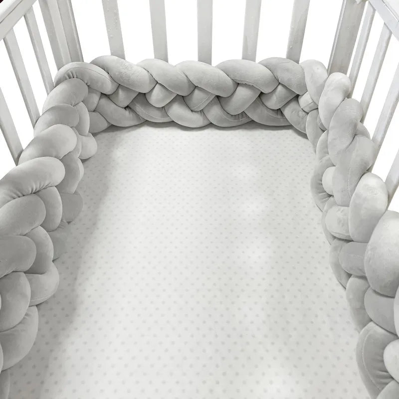 BRAIDED BABY BED BUMPER | BRAIDMAN™