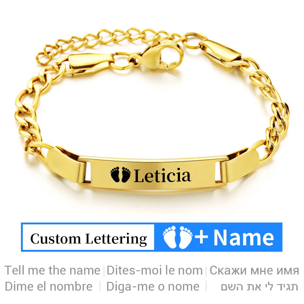 PERSONALIZED BRACELET WITH BABY NAME | TINYMUMS™