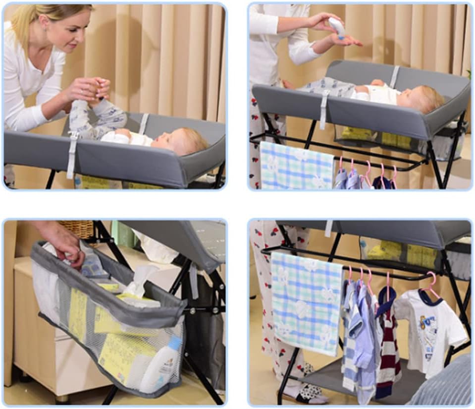 Multifunctional Foldable Baby Changing Table