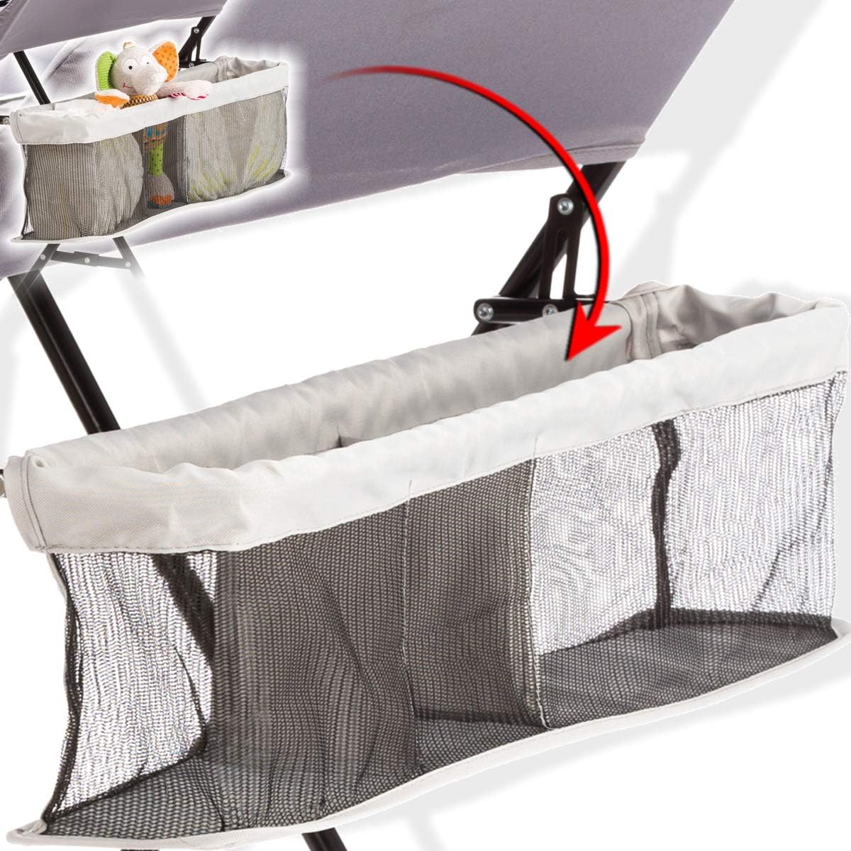 Multifunctional Foldable Baby Changing Table