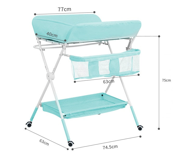 Multifunctional Foldable Baby Changing Table