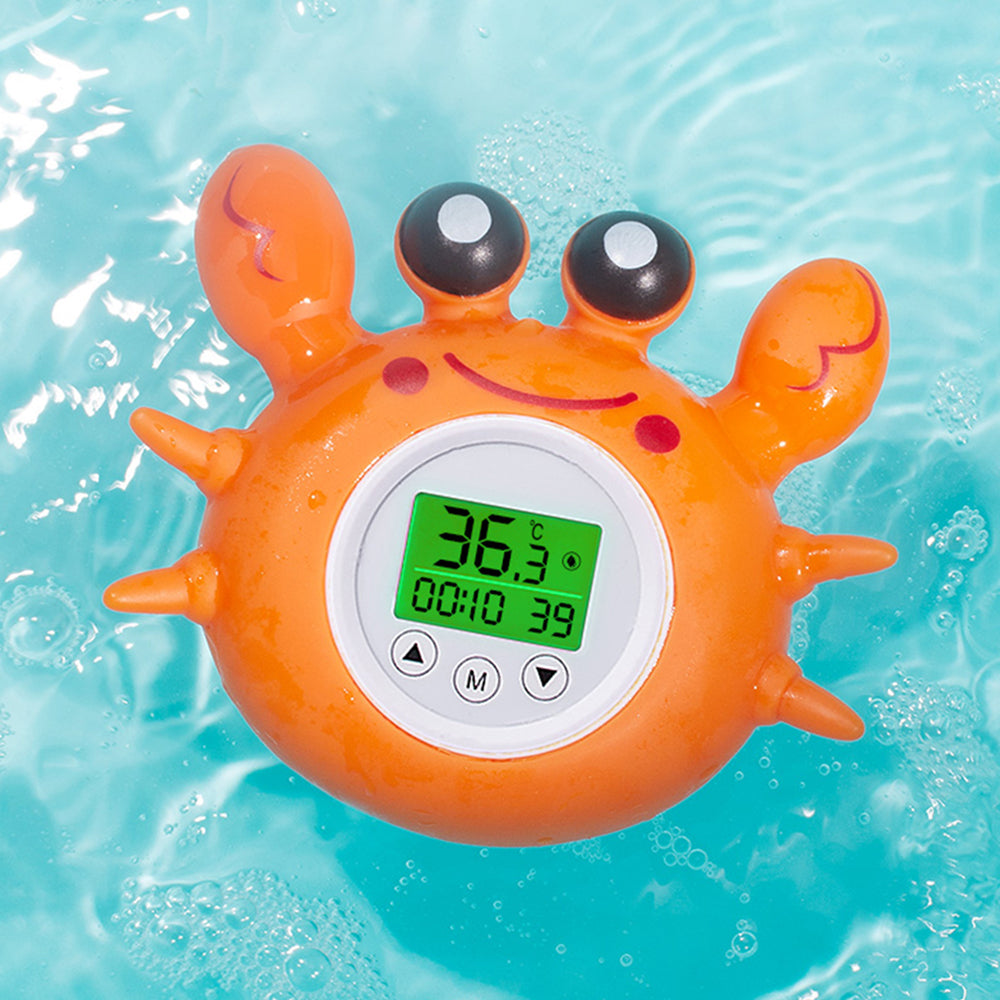 Crab Shaped Baby Bath Thermometer – Safe & Fun Bath Time