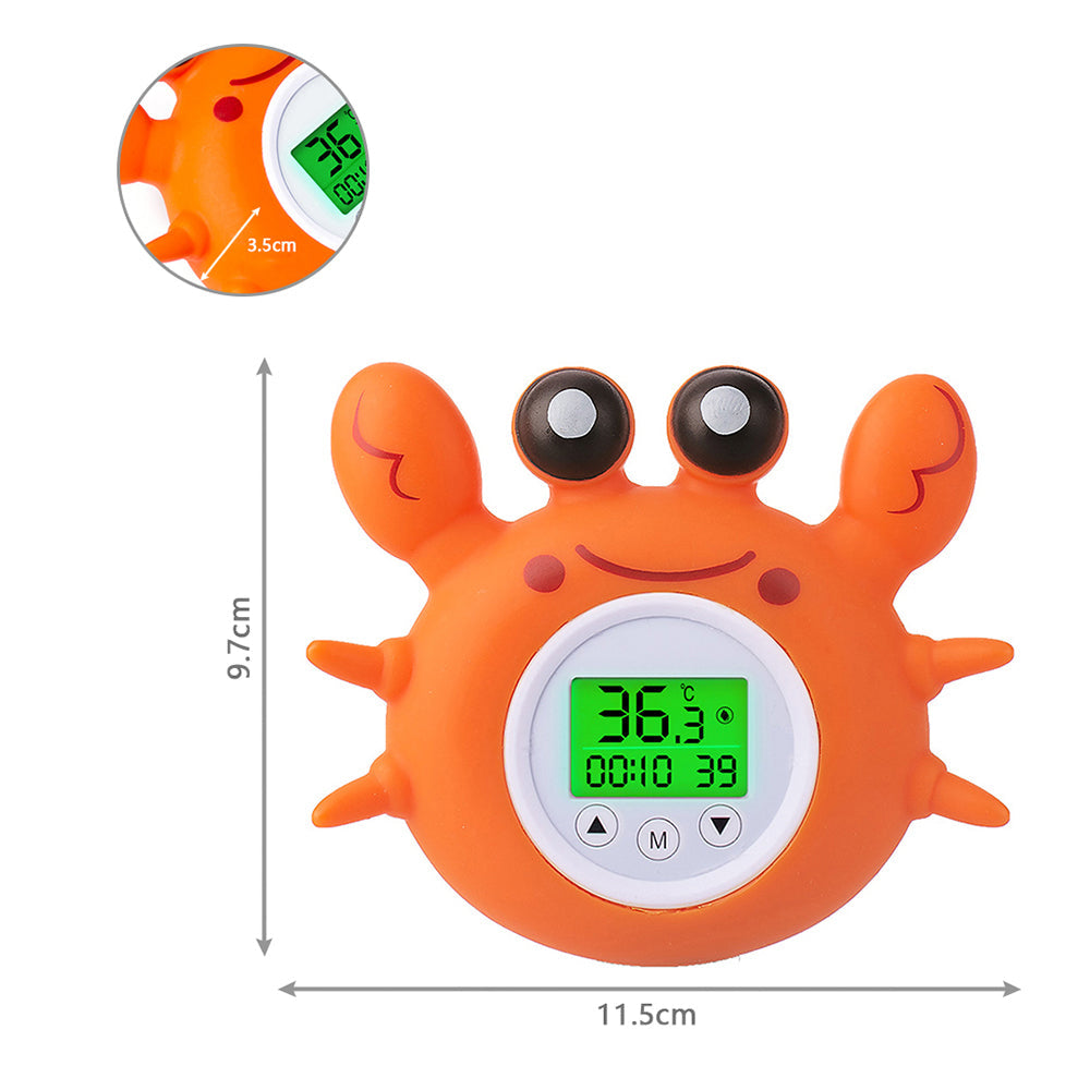 Crab Shaped Baby Bath Thermometer – Safe & Fun Bath Time