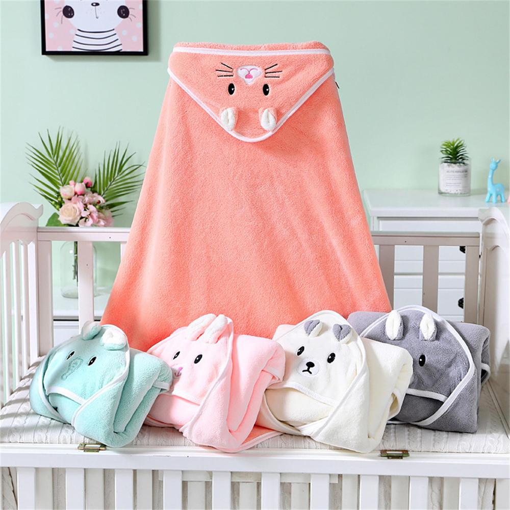 Animal Pattern Baby Bath Cape - TinyMums