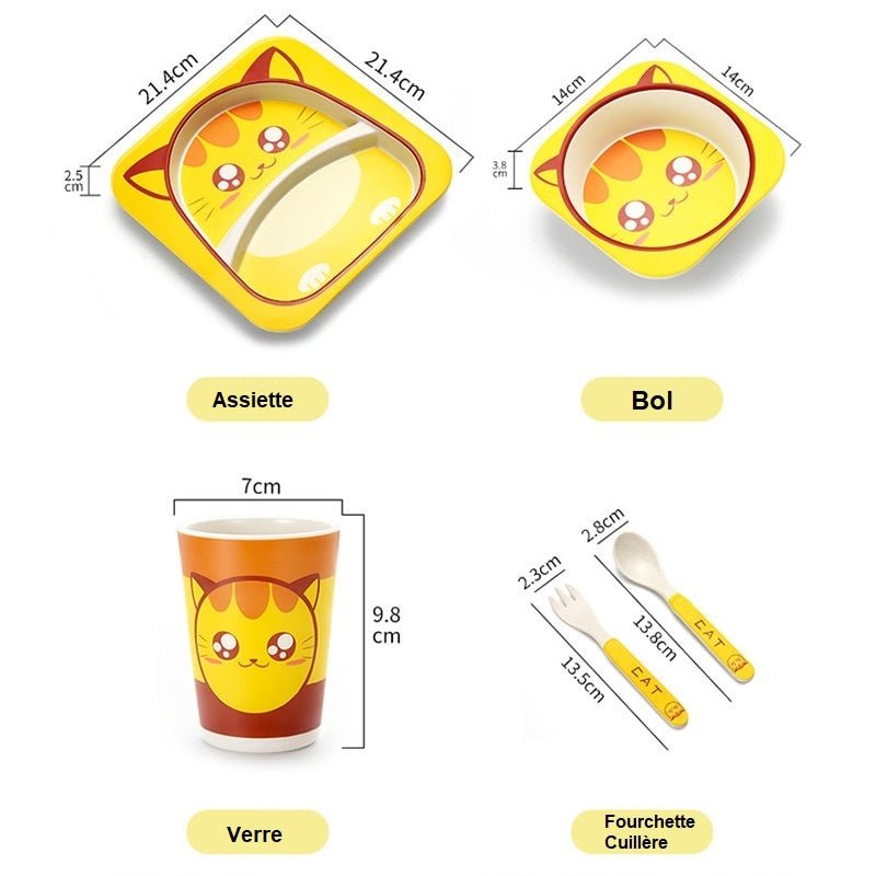 Animal Patterned Baby Meal Box - TinyMums