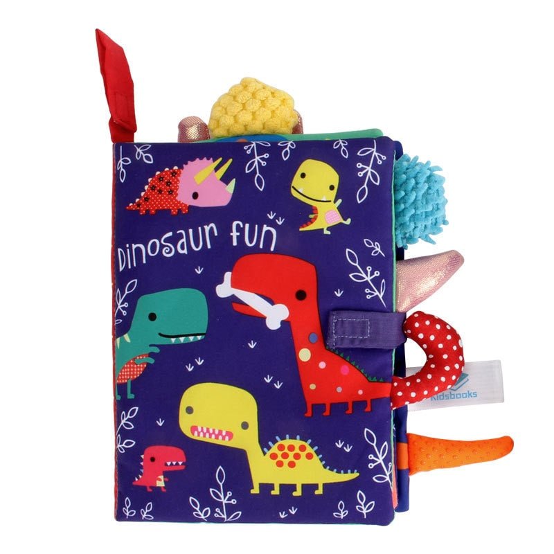 Animal Patterned Cloth Book for Baby - TinyMums