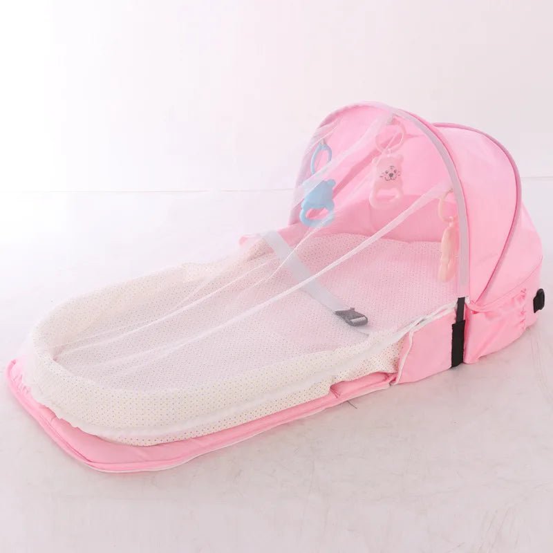 Baby Bassinet with Mosquito Net - TinyMums